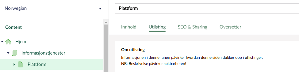 Rss in the Umbraco content tree